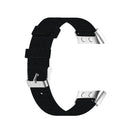 For Garmin Forerunner 45 / 45S / Swim 2 Universal Nylon Canvas Watch Band(Black)