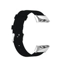 For Garmin Forerunner 45 / 45S / Swim 2 Universal Nylon Canvas Watch Band(Black)