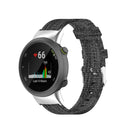 For Garmin Forerunner 45 / 45S / Swim 2 Universal Nylon Canvas Watch Band(Grey)