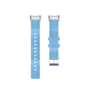 For Garmin Forerunner 45 / 45S / Swim 2 Universal Nylon Canvas Watch Band(Sky Blue)