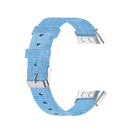 For Garmin Forerunner 45 / 45S / Swim 2 Universal Nylon Canvas Watch Band(Sky Blue)