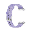 For Garmin Forerunner 45 / 45S / Swim 2 Universal Nylon Canvas Watch Band(Purple)