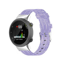 For Garmin Forerunner 45 / 45S / Swim 2 Universal Nylon Canvas Watch Band(Purple)