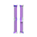 For Garmin Forerunner 45 / 45S / Swim 2 Universal Three Beads Stainless Steel Watch Band(Colorful)