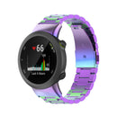 For Garmin Forerunner 45 / 45S / Swim 2 Universal Three Beads Stainless Steel Watch Band(Colorful)