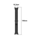 For Garmin Forerunner 45 / 45S / Swim 2 Universal Three Beads Stainless Steel Watch Band(Champagne Gold)