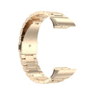 For Garmin Forerunner 35 / 30 Universal Three Beads Stainless Steel Watch Band(Champagne Gold()