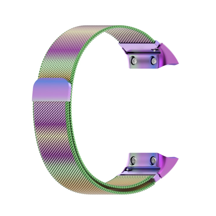 For Garmin Forerunner 35 / 30 Milanese Watch Band(Colorful)