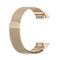 For Garmin Forerunner 35 / 30 Milanese Watch Band(Champagne Gold)