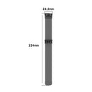 For Garmin Forerunner 35 / 30 Milanese Watch Band(Black)