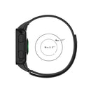 For Garmin Forerunner 35 / 30 Milanese Watch Band(Black)