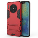 For Huawei Mate 30 PC + TPU Shockproof Protective Case with Holder(Red)