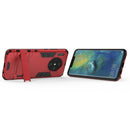For Huawei Mate 30 PC + TPU Shockproof Protective Case with Holder(Red)
