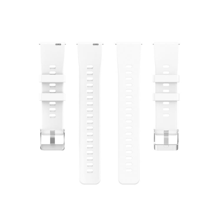 For Huawei Honor Watch ES Silicone Watch Band(White)