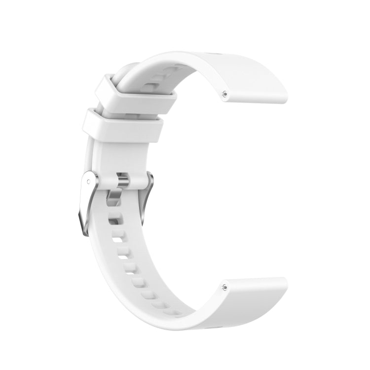 For Huawei Honor Watch ES Silicone Watch Band(White)