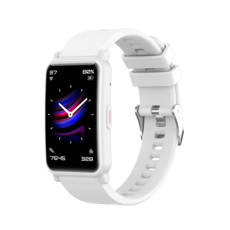 For Huawei Honor Watch ES Silicone Watch Band(White)