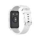 For Huawei Honor Watch ES Silicone Watch Band(White)