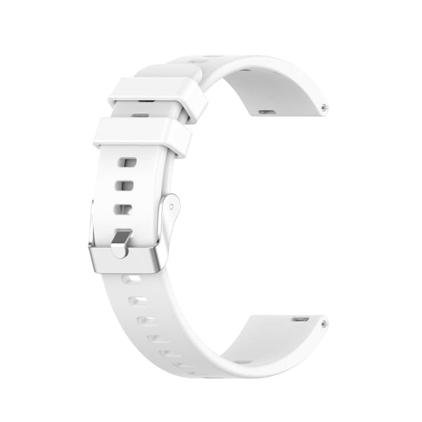 For Huawei Honor Watch ES Silicone Watch Band(White)