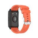 For Huawei Honor Watch ES Silicone Watch Band(Orange)