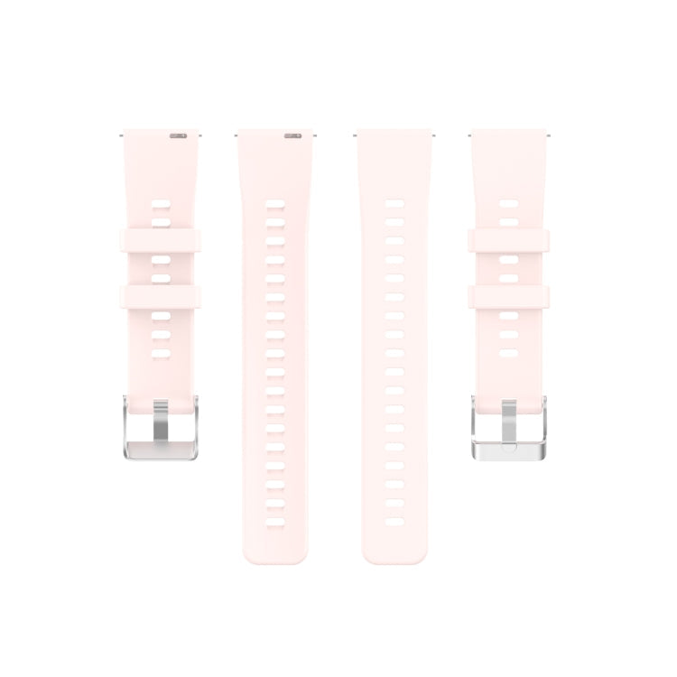For Huawei Honor Watch ES Silicone Watch Band(Pink)