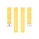 For Huawei Honor Watch ES Silicone Watch Band(Yellow)