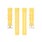 For Huawei Honor Watch ES Silicone Watch Band(Yellow)