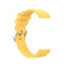 For Huawei Honor Watch ES Silicone Watch Band(Yellow)
