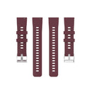 For Huawei Honor Watch ES Silicone Watch Band(Wine Red)