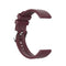 For Huawei Honor Watch ES Silicone Watch Band(Wine Red)