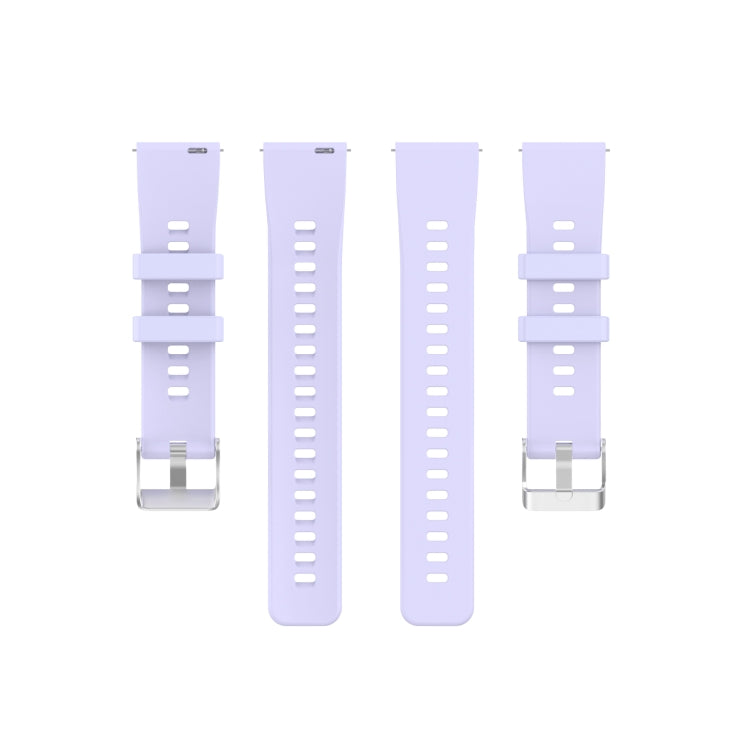 For Huawei Honor Watch ES Silicone Watch Band(Purple)