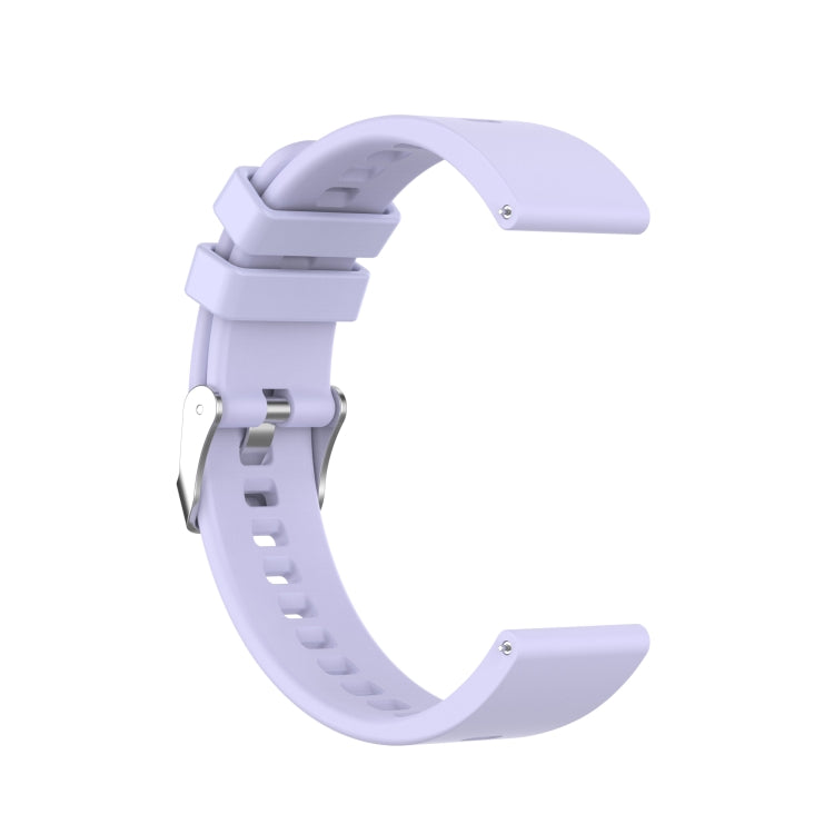 For Huawei Honor Watch ES Silicone Watch Band(Purple)