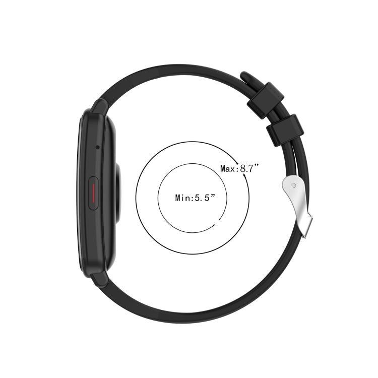 For Huawei Honor Watch ES Silicone Watch Band(White)