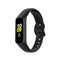 For Samsung Galaxy Fit 2 Silicone Watch Band(Black)