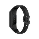 For Samsung Galaxy Fit 2 Silicone Watch Band(Black)
