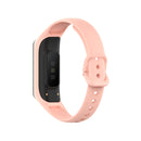 For Samsung Galaxy Fit 2 Silicone Watch Band(Pink)