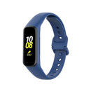 For Samsung Galaxy Fit 2 Silicone Watch Band(Dark Blue)