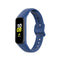 For Samsung Galaxy Fit 2 Silicone Watch Band(Dark Blue)