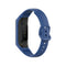 For Samsung Galaxy Fit 2 Silicone Watch Band(Dark Blue)