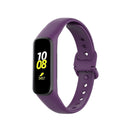 For Samsung Galaxy Fit 2 Silicone Watch Band(Purple)