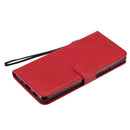 For Samsung Galaxy S20 Lite / S20 FE 5G / S20 Fan Edition Solid Color Horizontal Flip Protective Leather Case with Holder & Card Slots & Wallet & Photo Frame & Lanyard(Red)