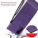 For Samsung Galaxy S20 Lite / S20 FE 5G / S20 Fan Edition Solid Color Horizontal Flip Protective Leather Case with Holder & Card Slots & Wallet & Photo Frame & Lanyard(Red)