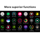 H55Pro 1.4 inch TFT Screen Smart Bluetooth Watch, Support Sleep Monitor / Heart Rate Monitor / Blood Pressure Monitor, Style: Steel Strap(Silver)