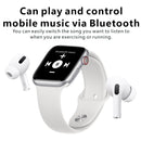 H55Pro 1.4 inch TFT Screen Smart Bluetooth Watch, Support Sleep Monitor / Heart Rate Monitor / Blood Pressure Monitor, Style: Steel Strap(Silver)