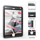 For iPad mini (2019) & mini 4 360 Degree Rotation PC+TPU Protective Cover with Holder & Hand Strap(Grey)