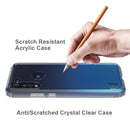 For Motorola Moto G8 Power Lite Shockproof Scratchproof TPU + Acrylic Protective Case(Black)