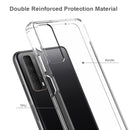 For Huawei Y7A / P Smart 2021 Shockproof Scratchproof TPU + Acrylic Protective Case(Black)