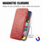Blooming Mandala Embossed Pattern Magnetic Horizontal Flip Leather Case with Holder & Card Slots & Wallet For Samsung Galaxy A51(Orange)