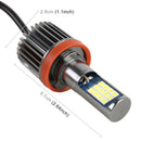 H11 2 PCS DC12-24V / 10.5W Car Double Colors Fog Lights with 24LEDs SMD-3030 & Constant Current, Box Packaging(White Light + Lime Light)