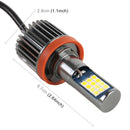 H11 2 PCS DC12-24V / 10.5W Car Double Colors Fog Lights with 24LEDs SMD-3030 & Constant Current, Box Packaging(White Light + Gold Light)