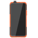 For Huawei Enjoy 20 Plus 5G / Y9a Tire Texture Shockproof TPU+PC Protective Case with Holder(Orange)